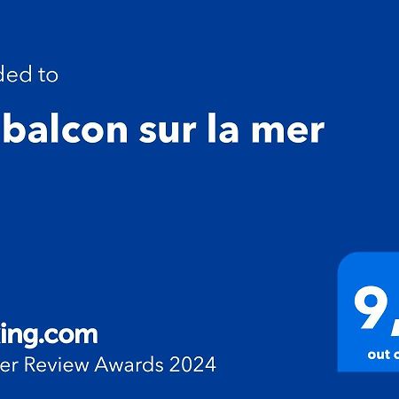 Un Balcon Sur La Mer Ajaccio (Corsica) Exterior foto